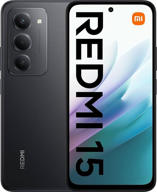 Redmi 15 Global Midnight Black 6GB RAM 128GB - Xiaomi - Redmi 15